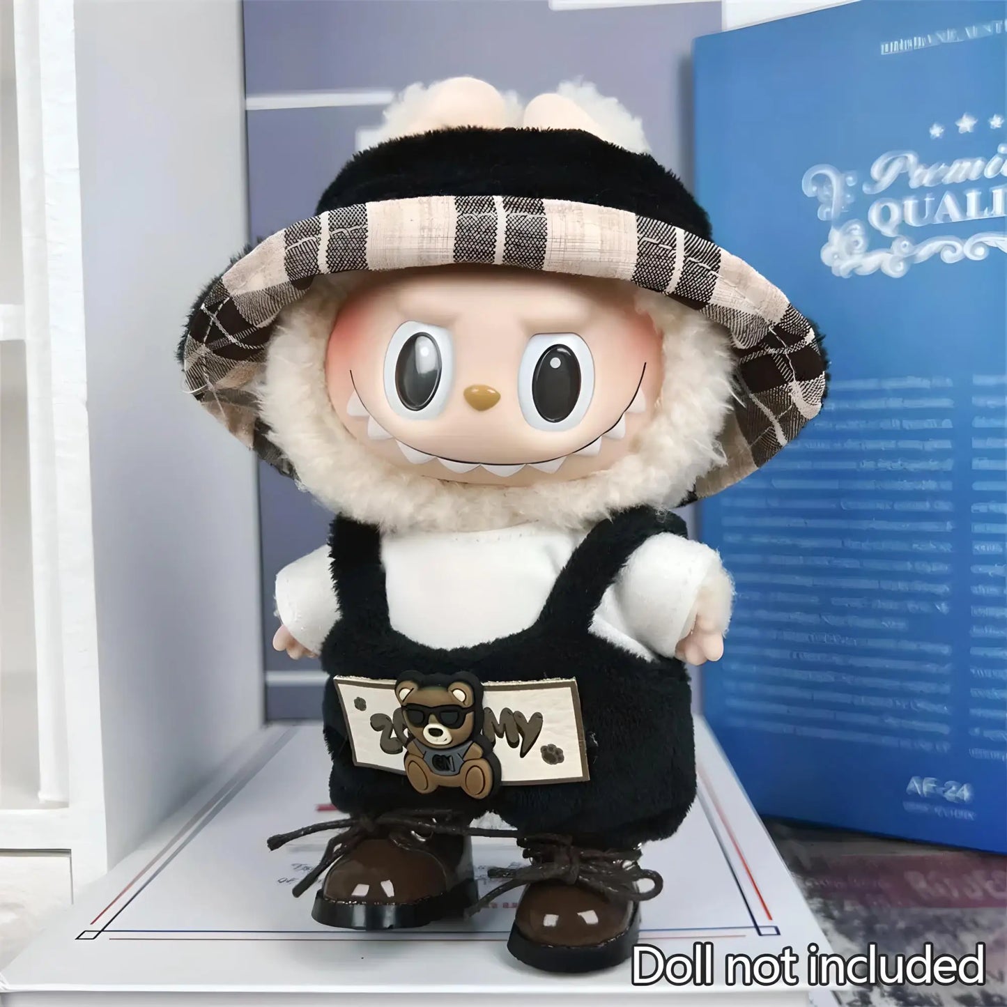 17cm Labubu Mini Doll Clothes