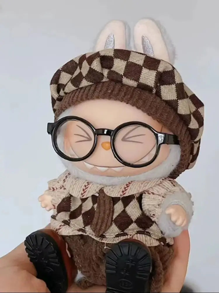 17cm Labubu Mini Doll Clothes