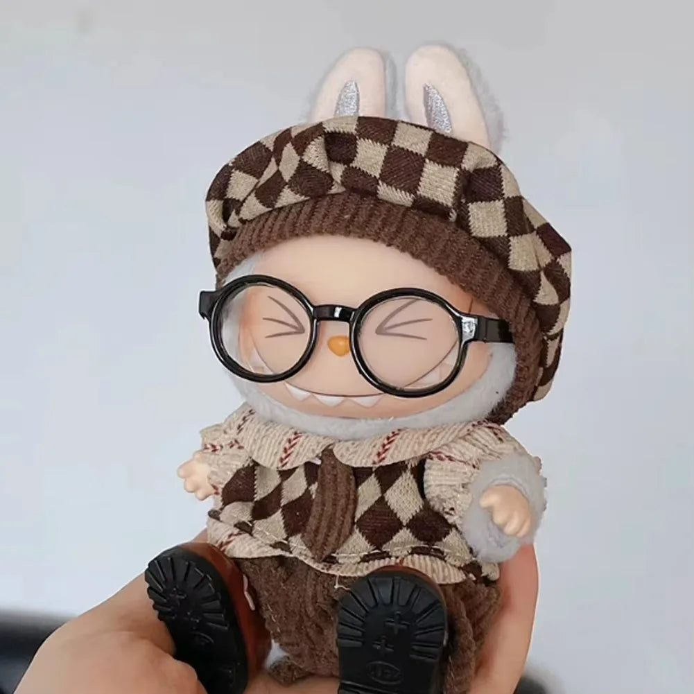 17cm Labubu Mini Doll Clothes