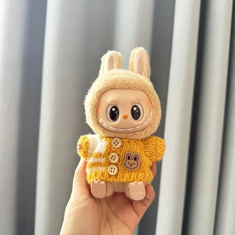 Easter Bunny Sweater Outfit Labubu Series