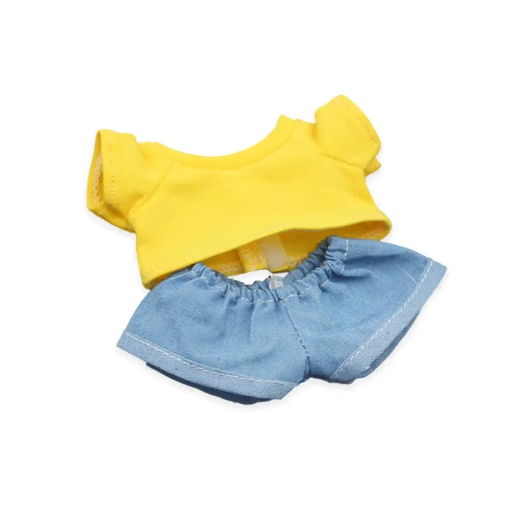17cm Labubu 3PCS Fashion Outfit
